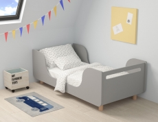 Ліжко IndigoWood Wave gray